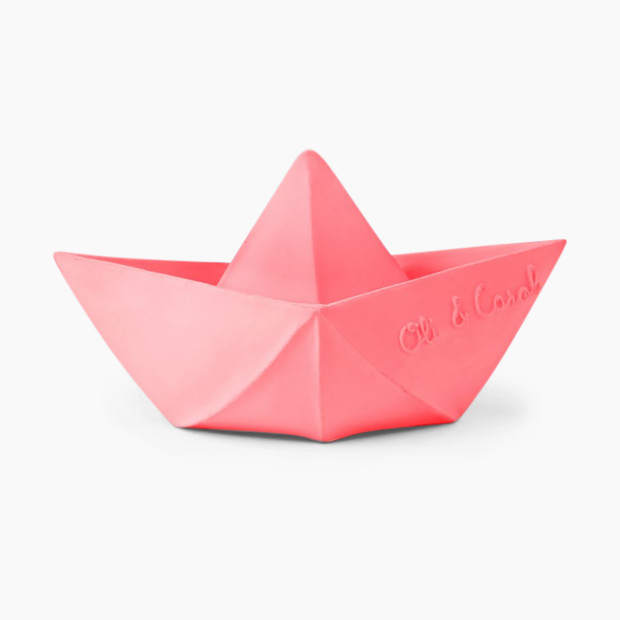 Oli & Carol Origami Boat - Pink.