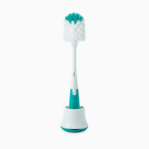 OXO Tot Bottle Brush with Nipple Cleaner and Stand, Teal