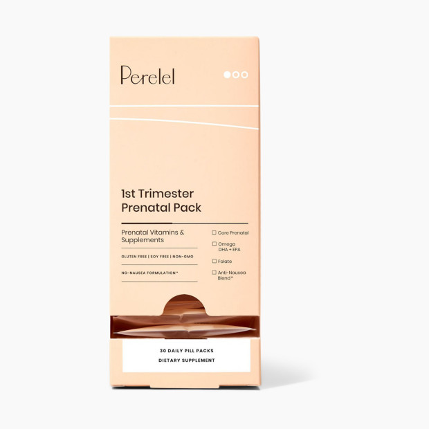 Perelel 1st Trimester Pack - Prenatal Vitamins & Supplements - 30.