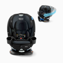 Graco Turn2Me 3-in-1 Rotating Convertible Car Seat, Cambridge, Featuring Headrest and Harness Adjust, Easy Installation and Steel Reinforced Frame