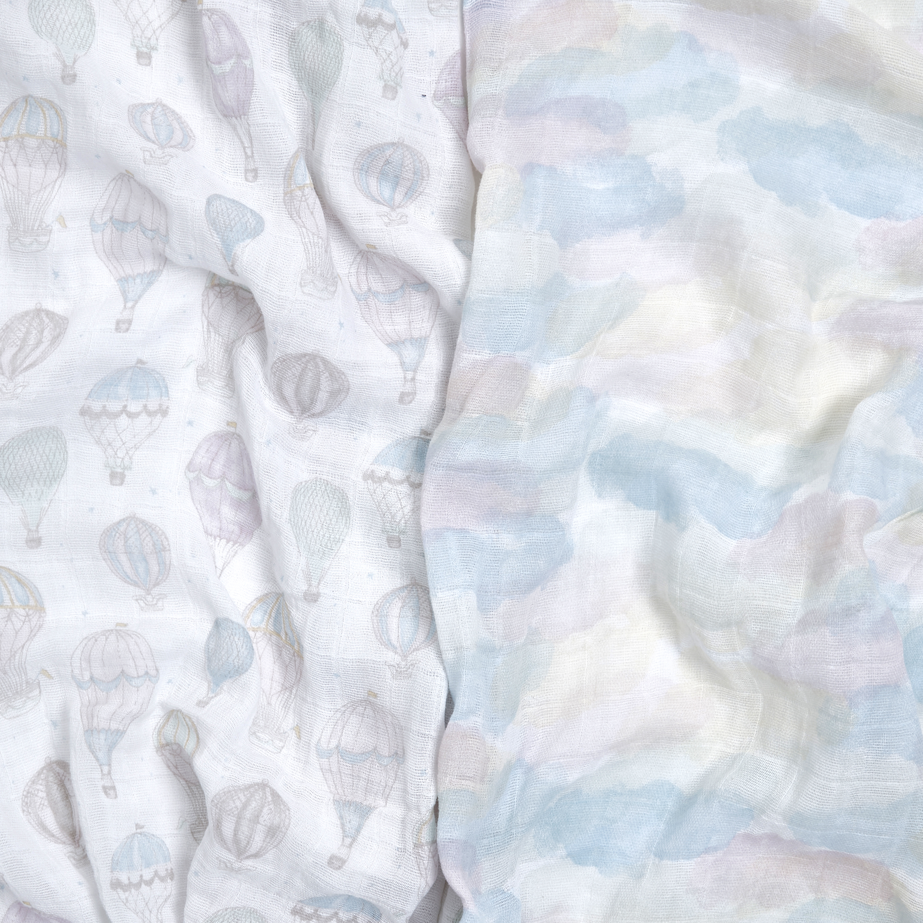 Aden + Anais Organic Muslin Swaddles (2 Pack) Above The Clouds Babylist Shop