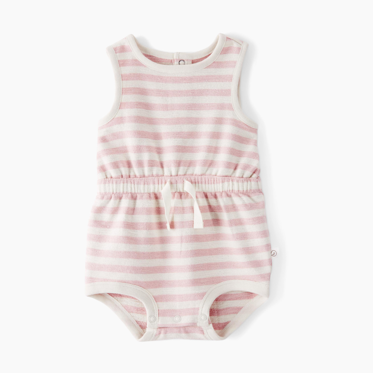 Carter's Little Planet Striped Organic Cotton Bubble Bodysuit - Pink Stripe, 3 M.