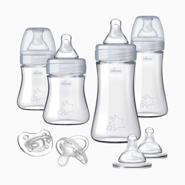 Chicco Duo Newborn Hybrid Baby Bottle Starter Gift Set.