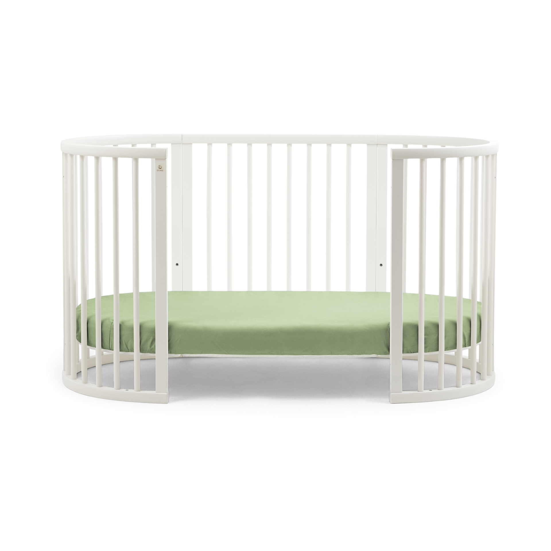 Stokke Sleepi Bed Fitted Sheet - Sage Green.