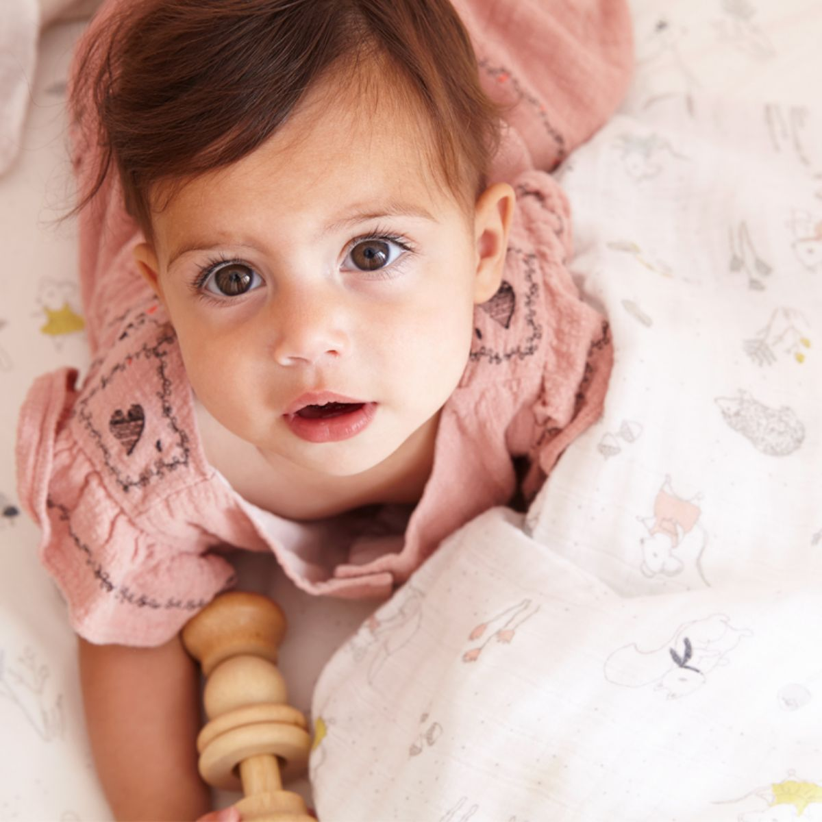 Pehr Brushed Organic Cotton Crib Sheet Magical Forest Babylist Shop