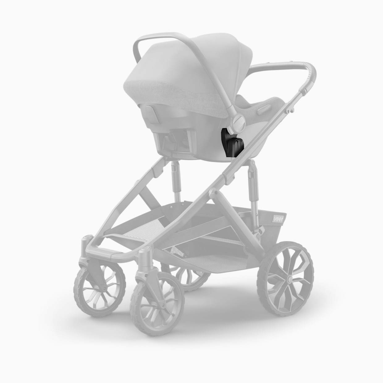 Veer Switchback Infant Car Seat Adapter - Cybex/Nuna/Maxi Cosi.