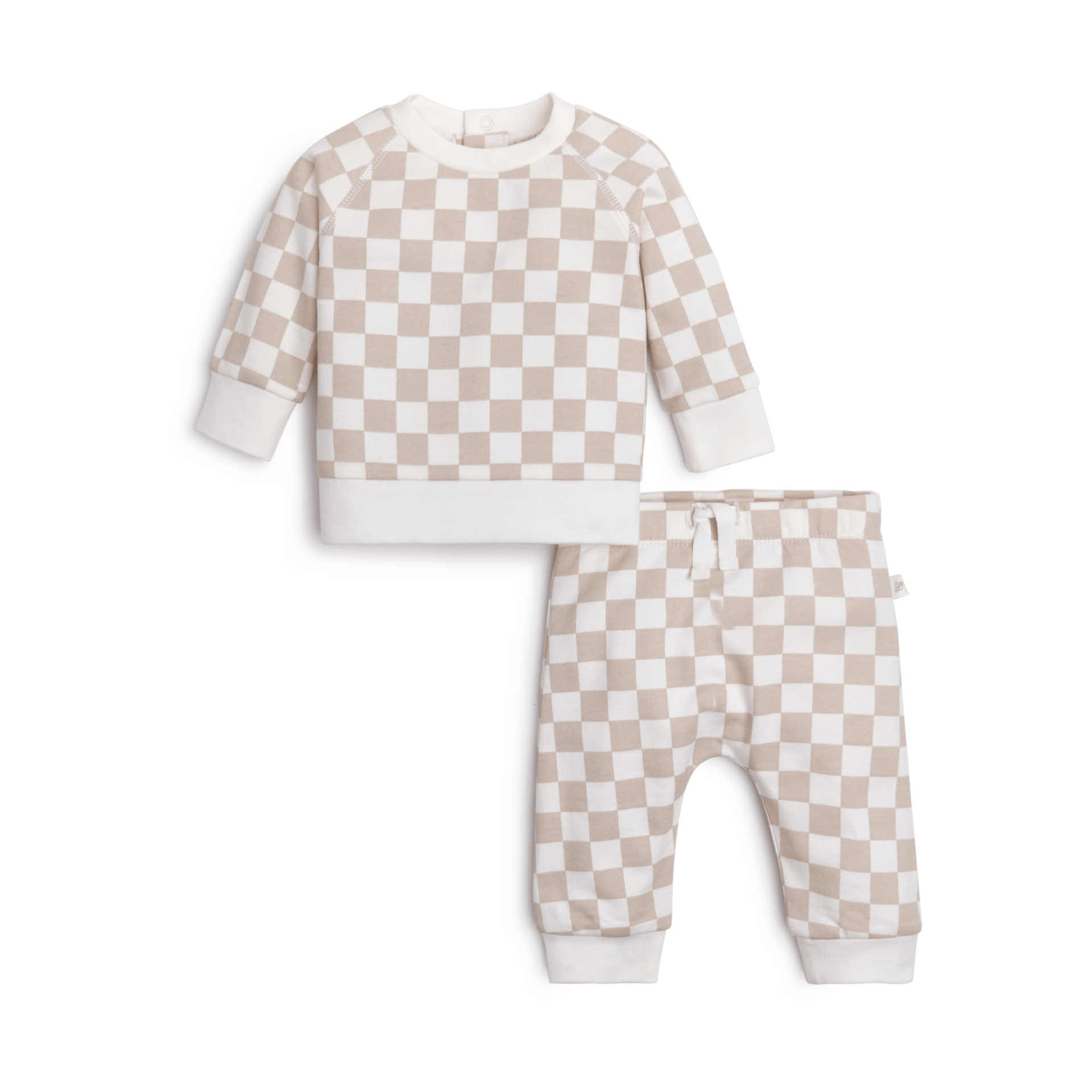 Tiny Kind 2-Piece Printed Sweatshirt & Jogger Set.