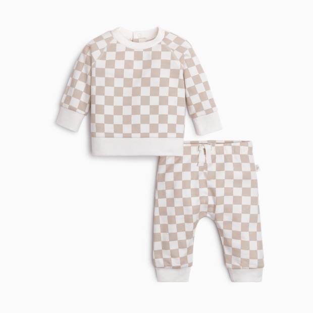 Tiny Kind 2-Piece Printed Sweatshirt & Jogger Set.