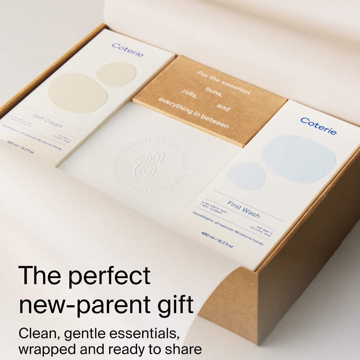 Coterie Skincare Essentials Gift Set.