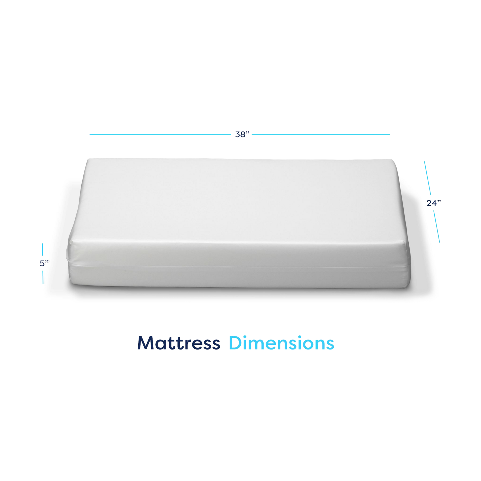 Moonlight Slumber Mini Crib Size Luxury Dreamer Mattress.