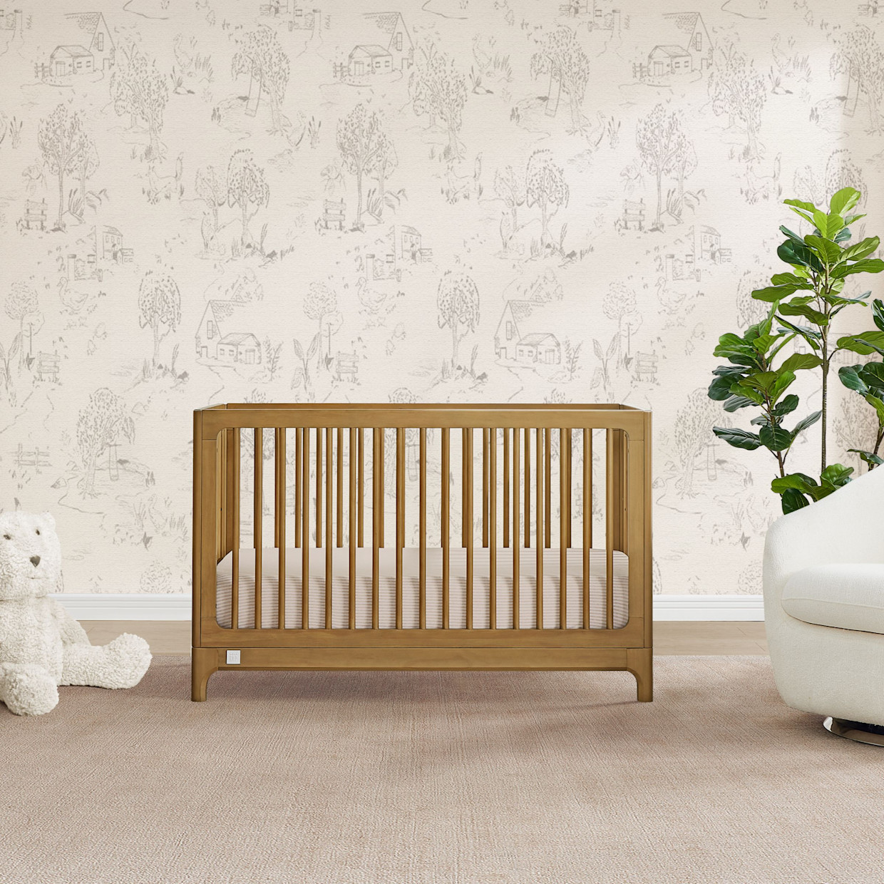 Delta Children babyGap Wren 4-in-1 Convertible Crib - Acorn.