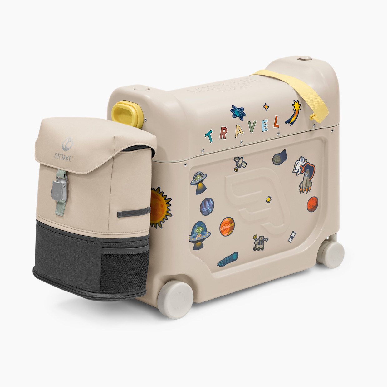 Stokke JetKids Travel Bundle - Moonglow White.