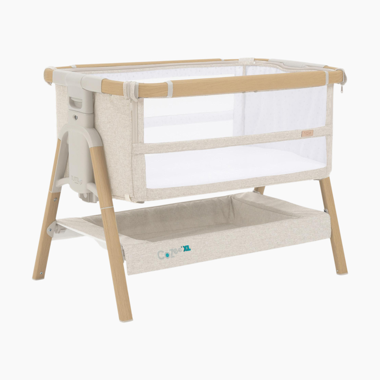 Tutti Bambini CoZee XL Complete Birth to 4+ Years Bundle - Oak/Ecru.