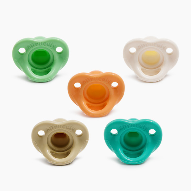 Sprucely Silicone Pacifier (5 Pack).