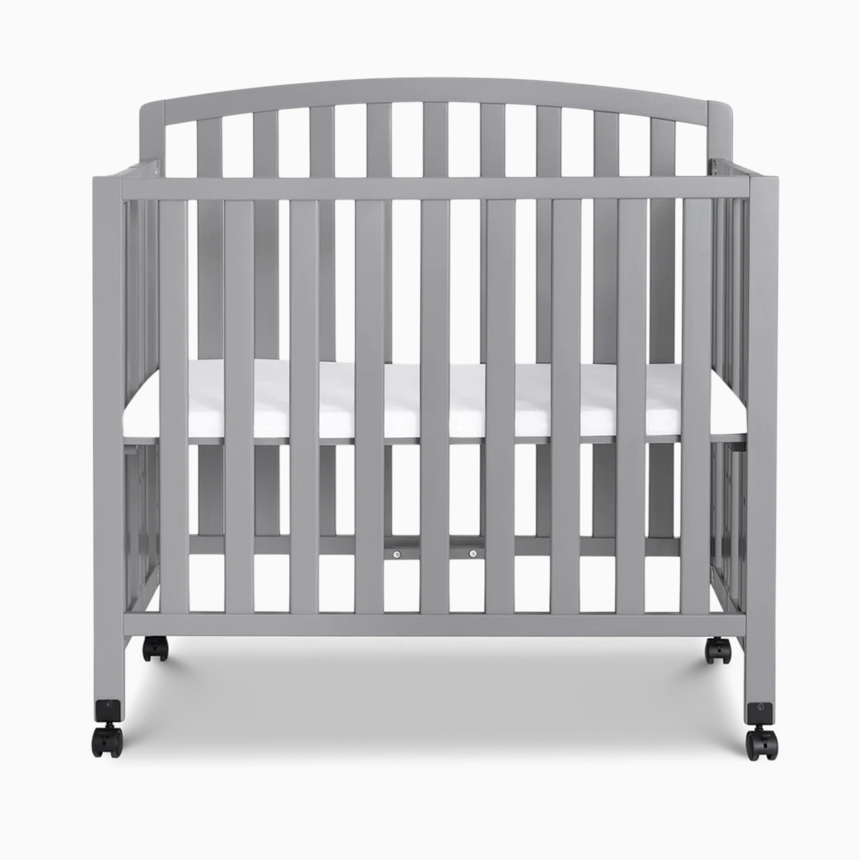 daVinci Dylan Folding Portable 3-in-1 Mini Crib - Grey.