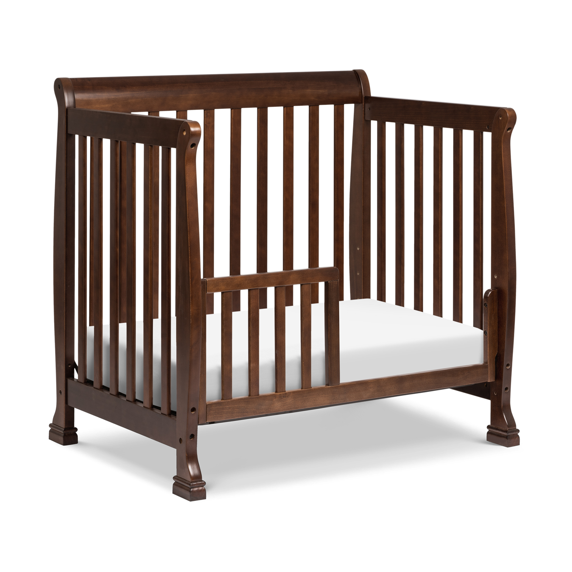 DaVinci Kalani 4in1 Convertible Mini Crib Espresso Babylist Shop