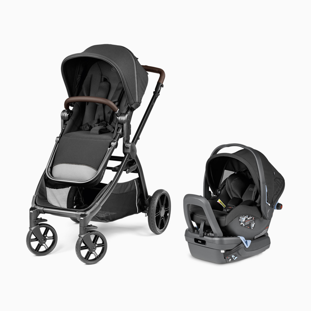 Peg Perego Ypsi Travel System - True Black.