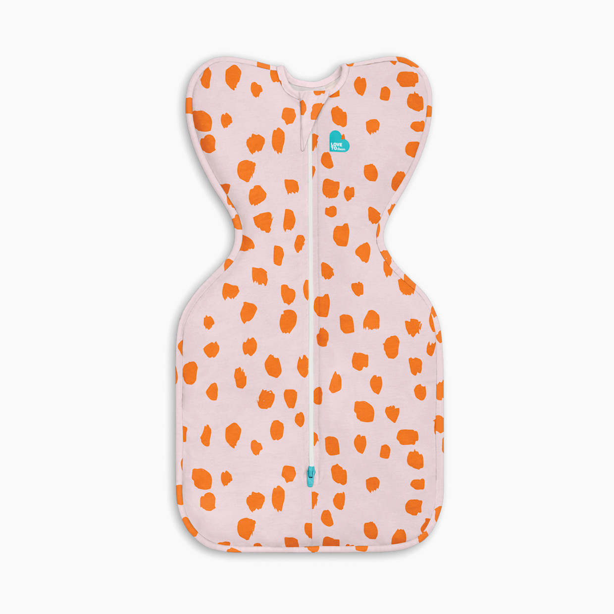 Love to Dream Printed Swaddle Up Original 1.0 TOG - Pink -Jumbo Animal, Medium.