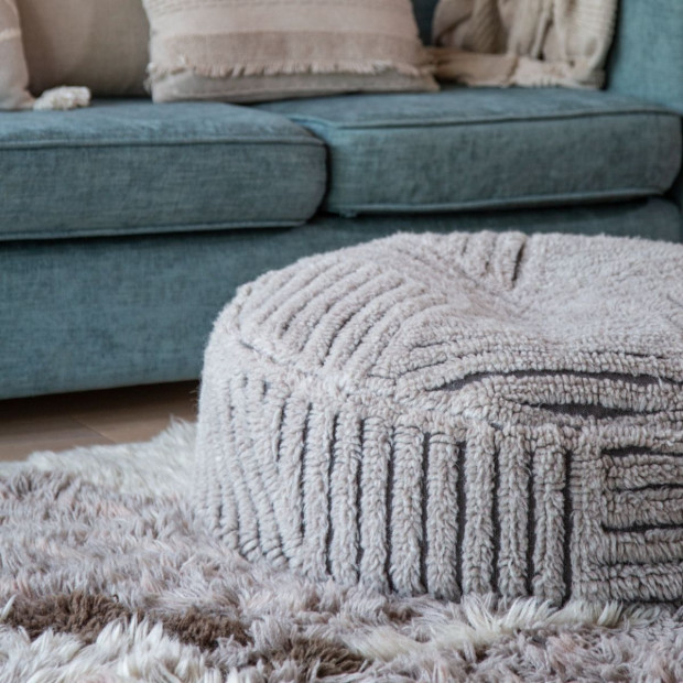 Lorena Canals Woolable Pouf - Field.