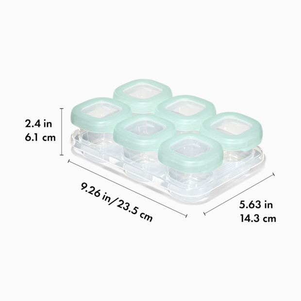 OXO Tot Baby Blocks 2 Oz Food Storage Containers.
