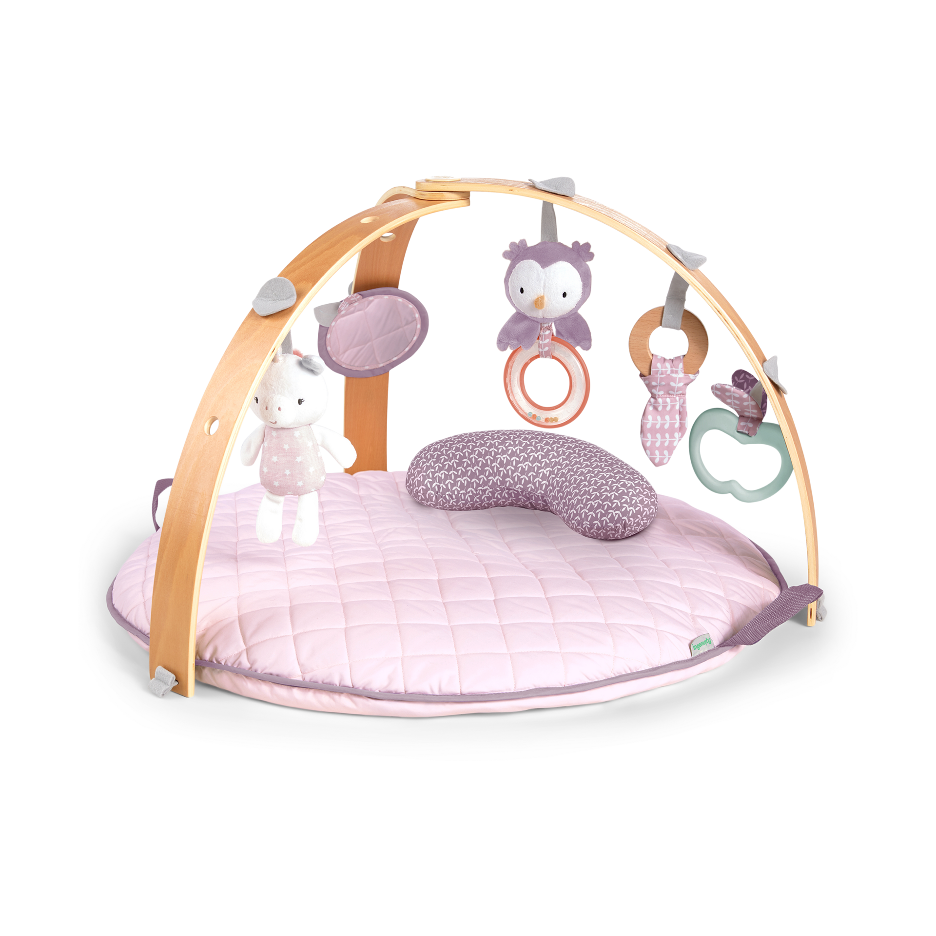 Ingenuity Cozy Spot Duvet Baby Activity Gym and Play Mat.