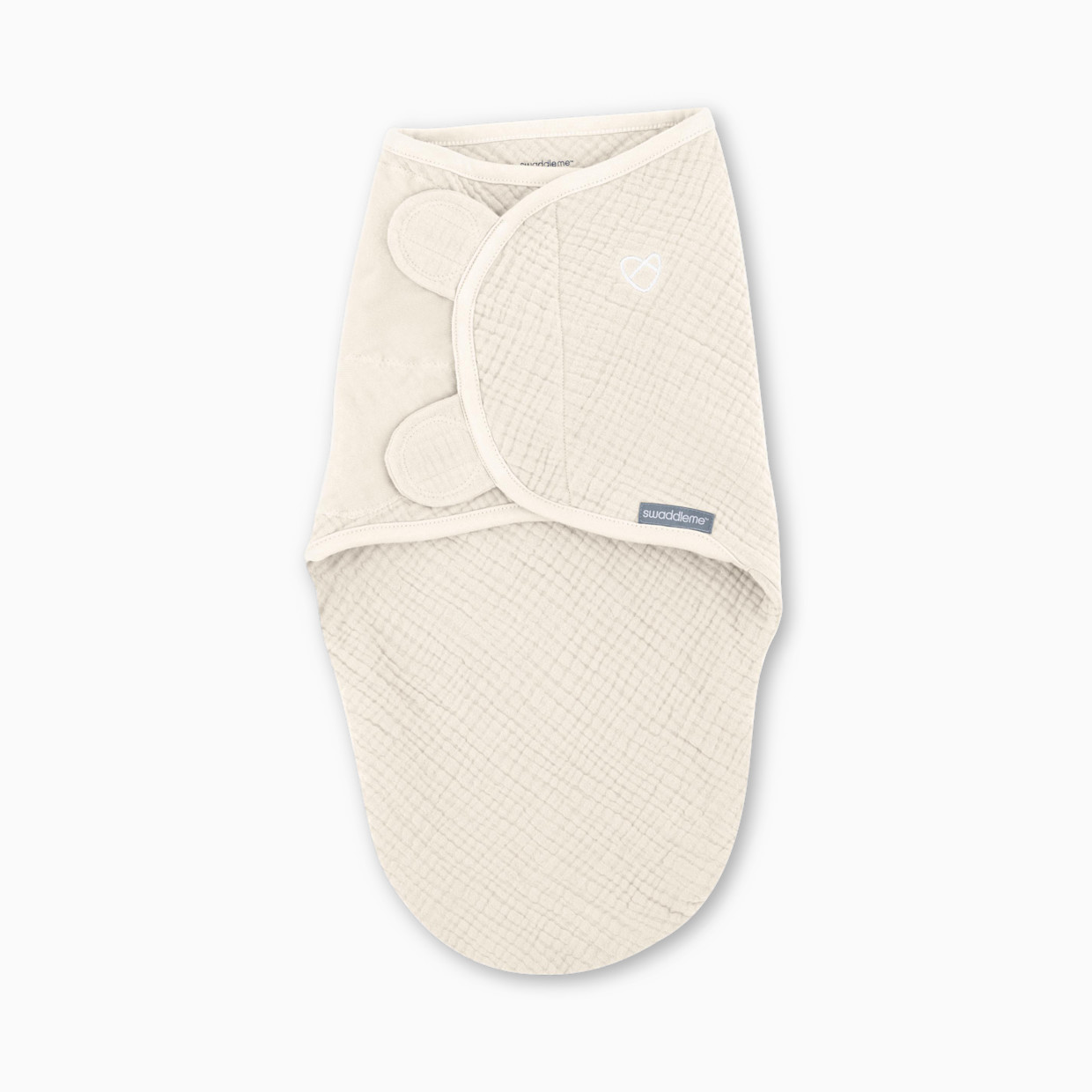 Ingenuity SwaddleMe Muslin Original Swaddle - Cream.