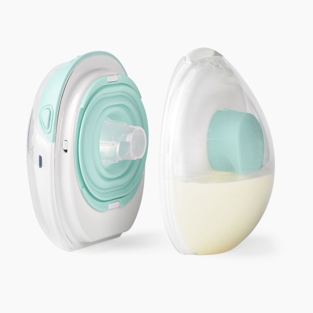 Willow Willow Go Wearable Hands-Free, Cord-Free Electric Breast Pump - Single, 24mm.