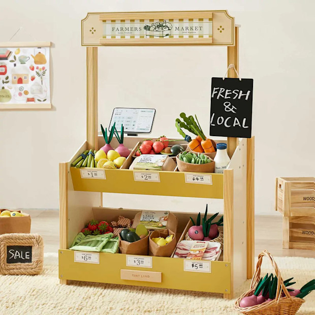 Tiny Land Kid's Grocery Store Playset.
