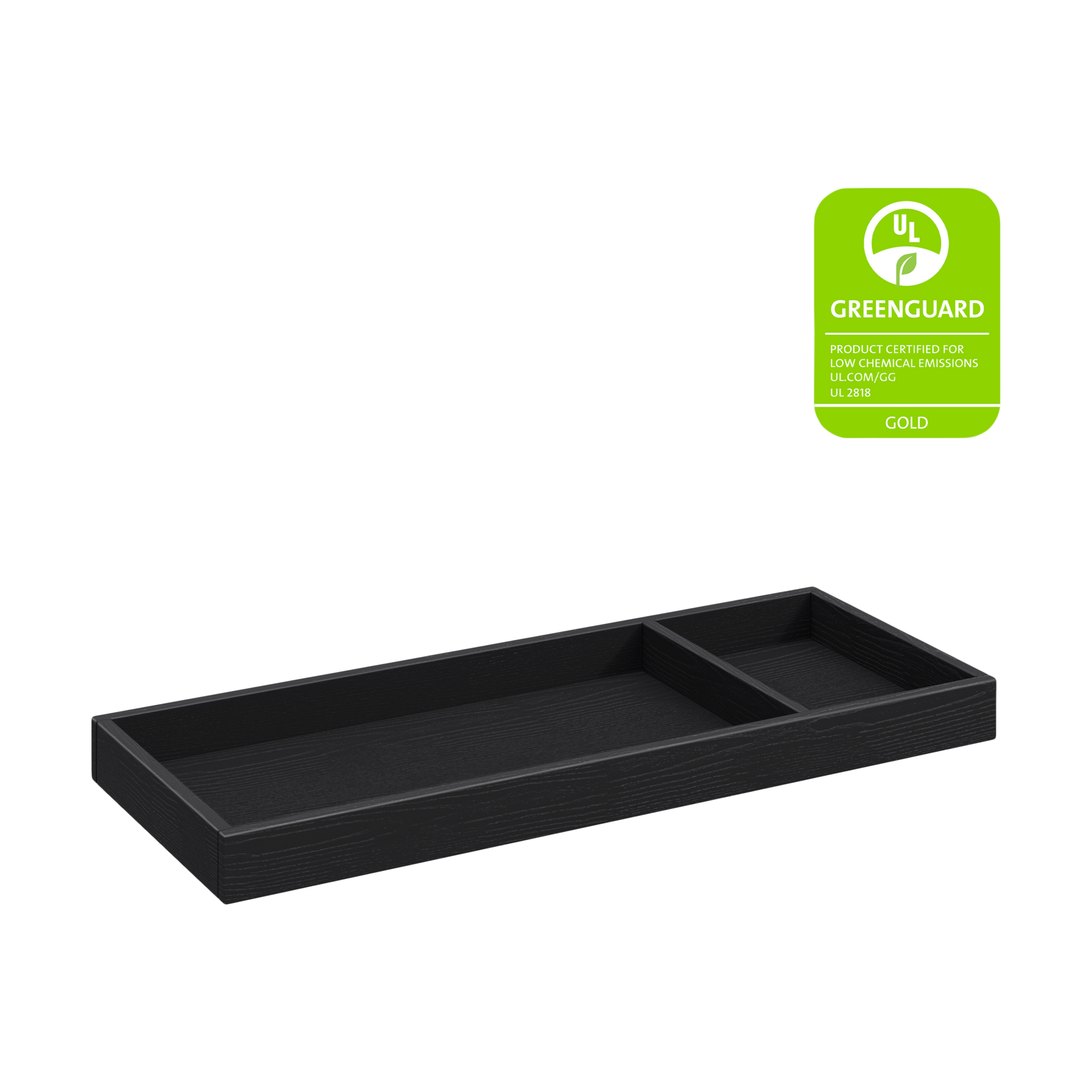 Namesake Universal Wide Removable Changing Tray - Archival Black.