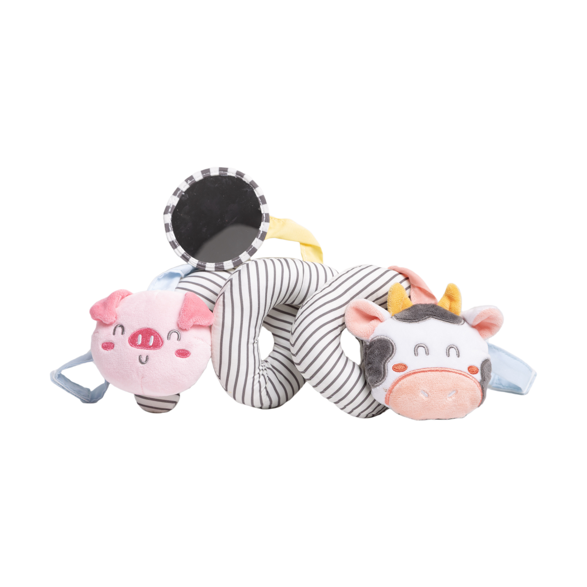 Pearhead Farm Spiral Stroller Toys.