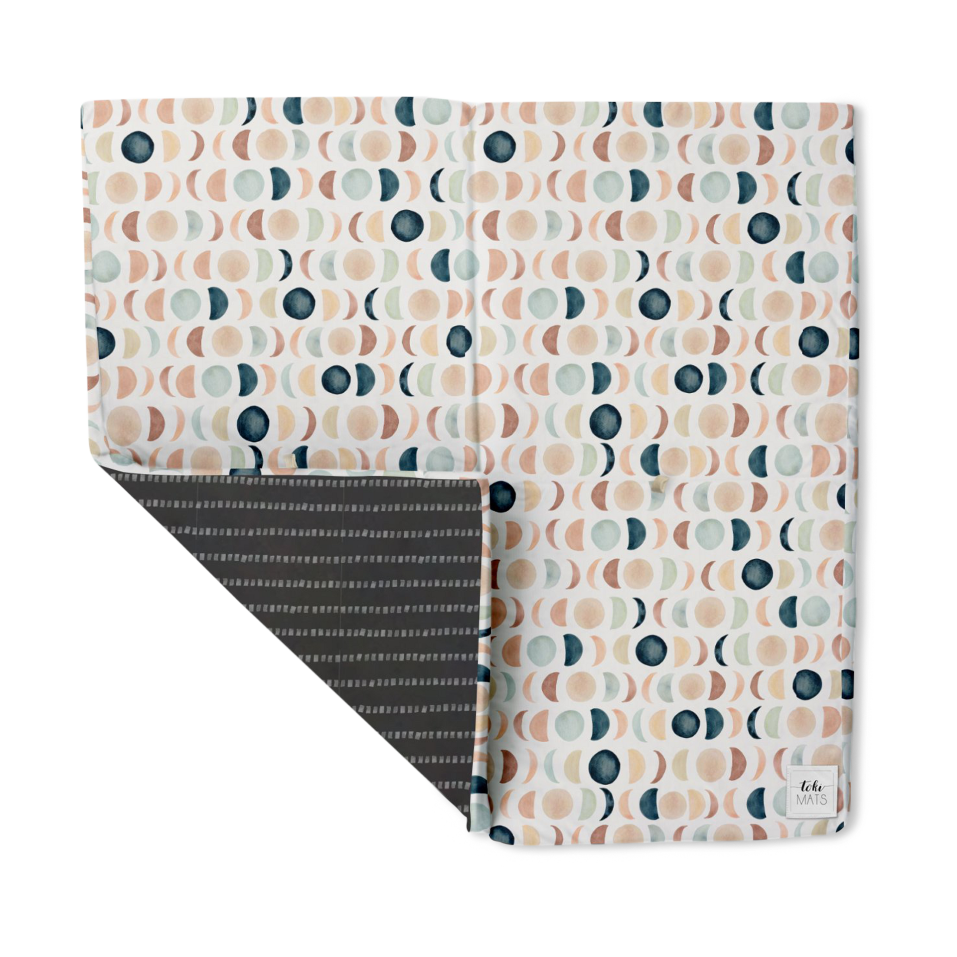 Toki Mats Standard Padded Play Mat Lunar Phases, Insert