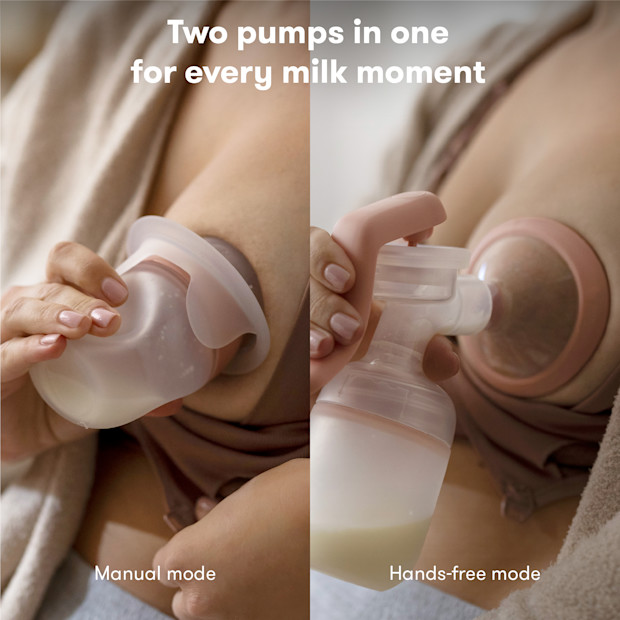 Frida Mom 2-in-1 Manual Breast Pump.