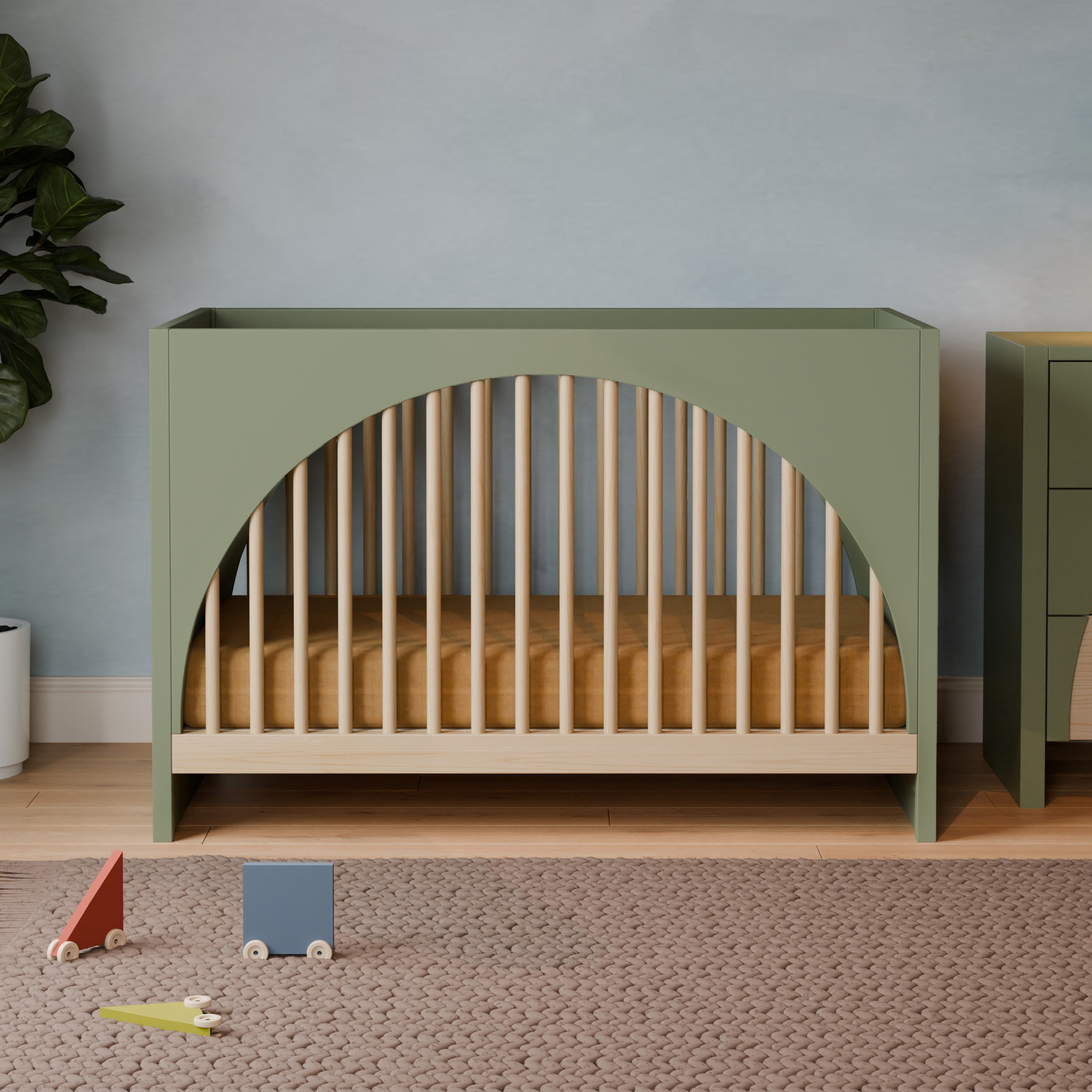 babyletto Moab 3-in-1 Convertible Crib.