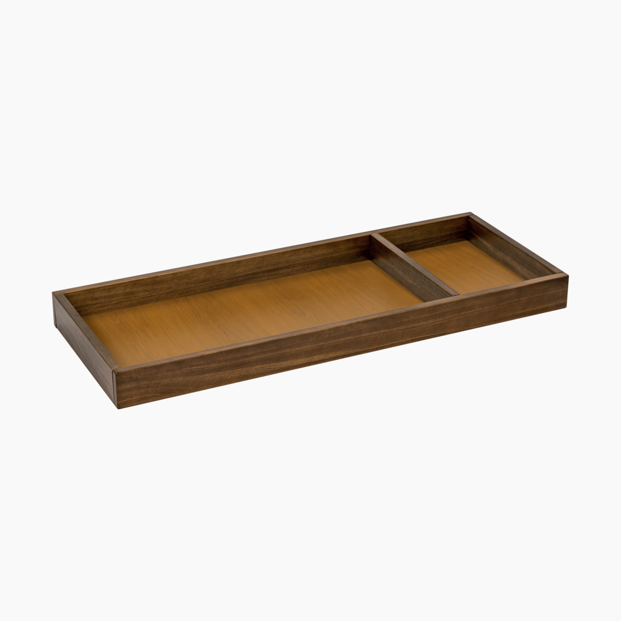 babyletto Universal Wide Removable Changing Tray - Natural Walnut.