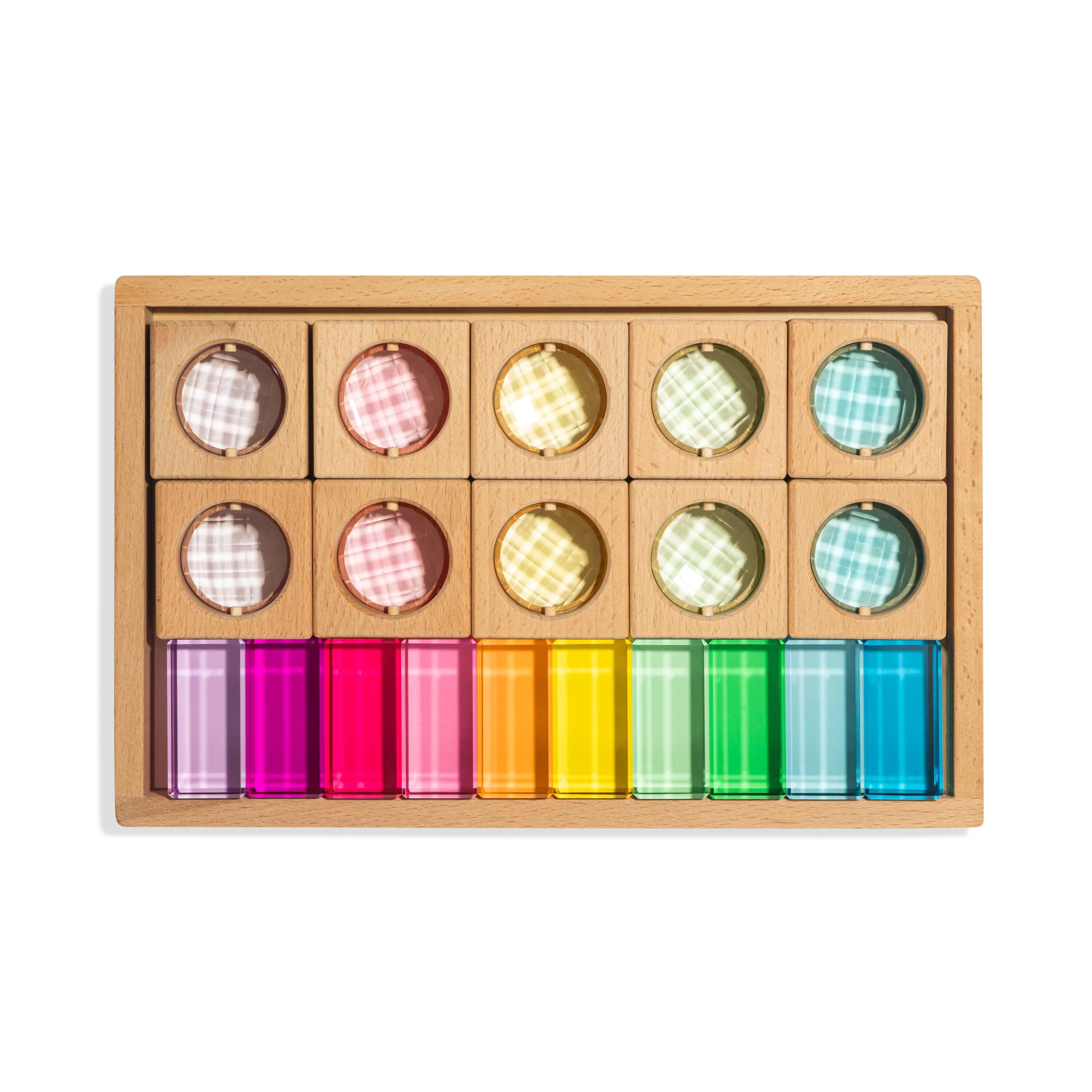 Maison Rue James Blocks Pastel.