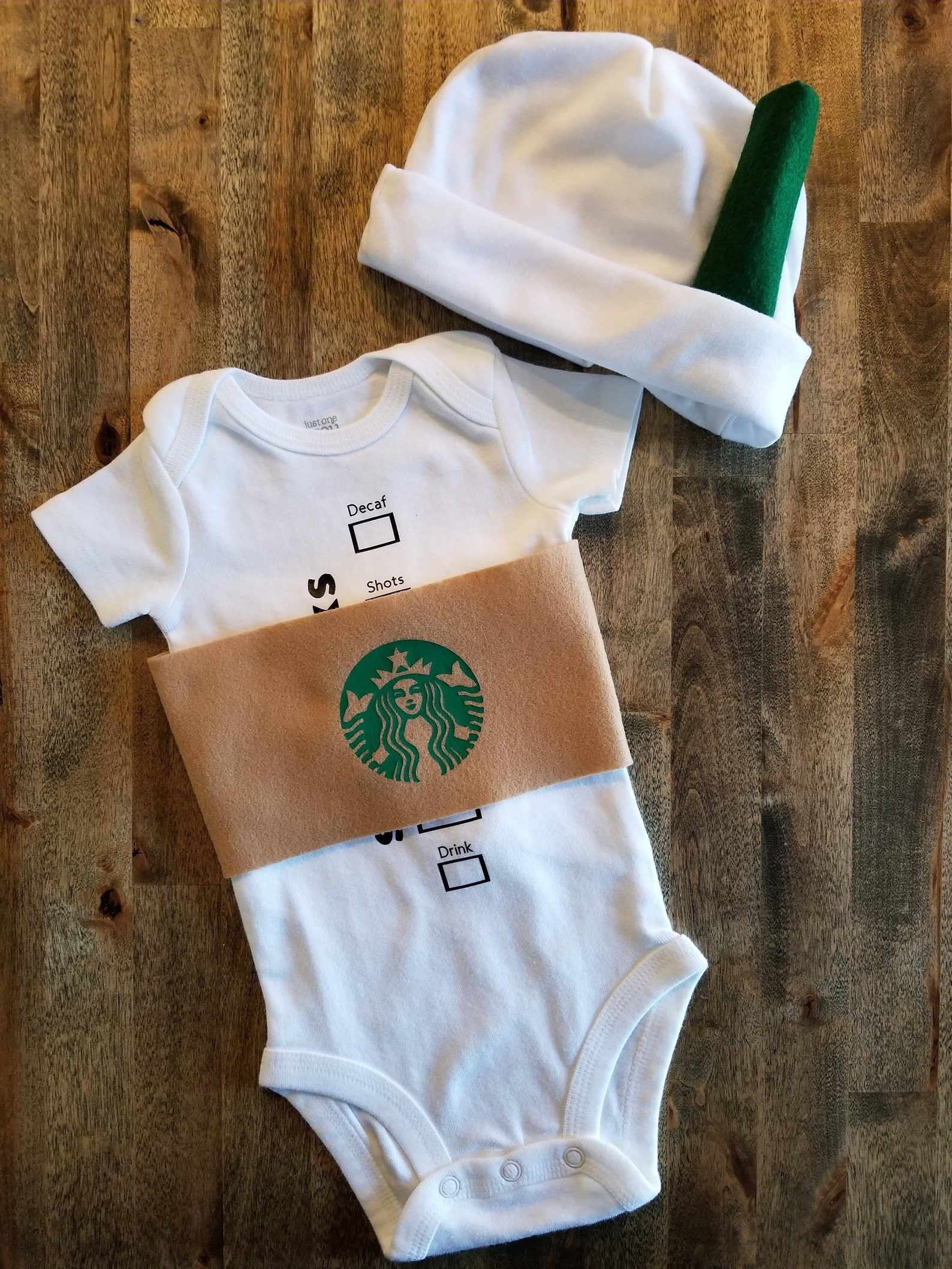 Hot Coffee Cup Costume for Baby.