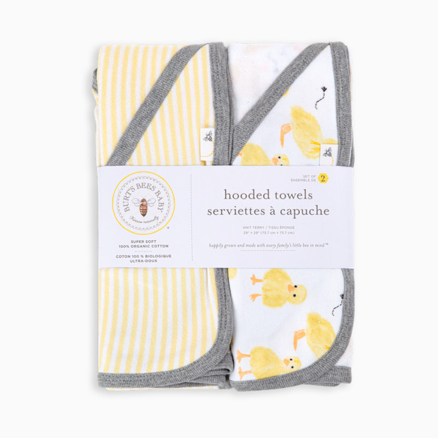 Burt's Bees Baby Ogranic Hooded Towels (2-Pack).