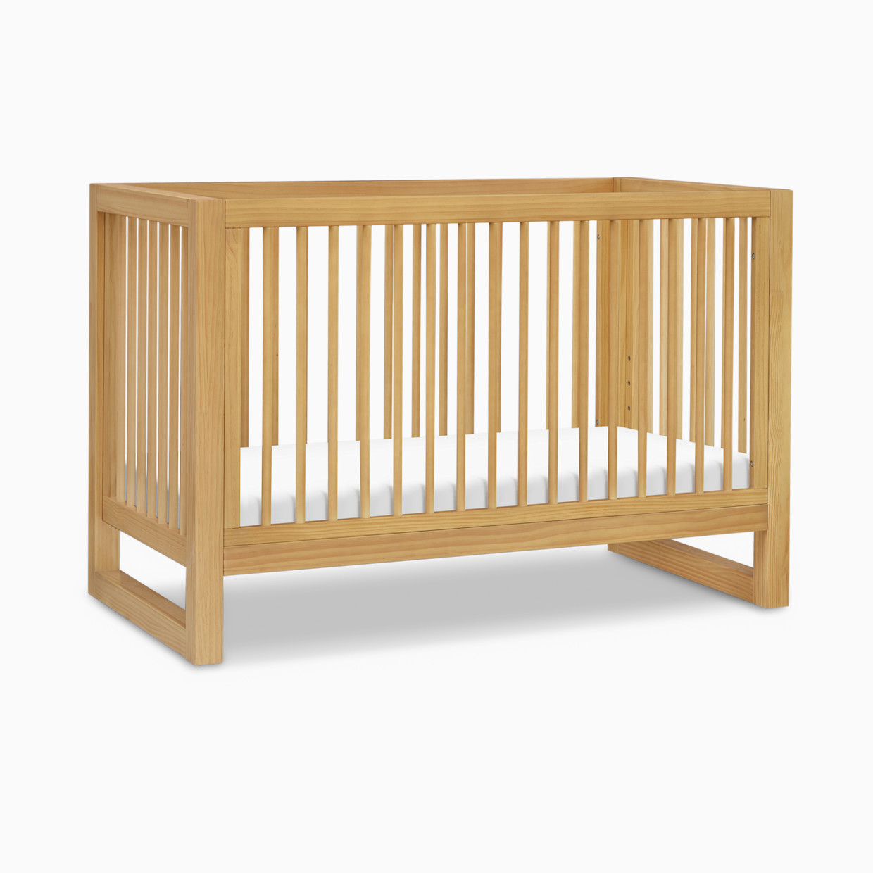 Namesake Nantucket 3-in-1 Convertible Crib with Toddler Bed Conversion Kit - Honey.