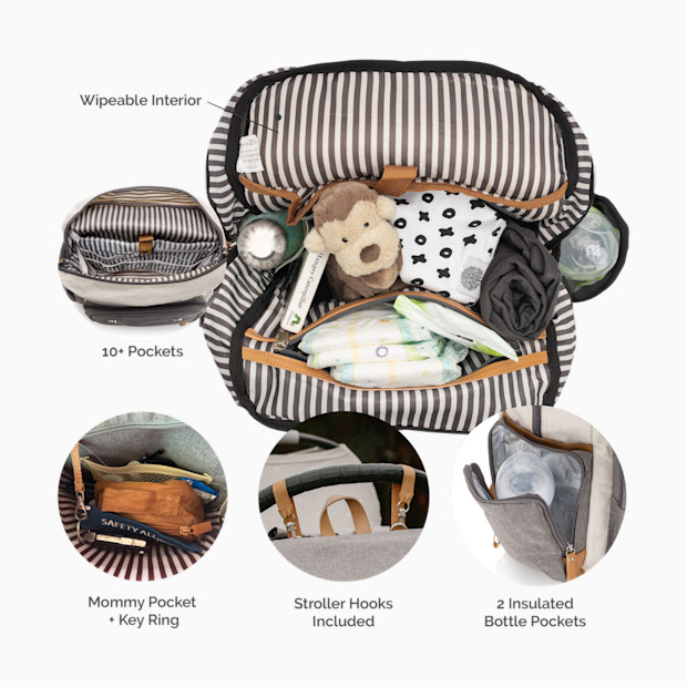 Parker Baby Co. Birch Bag Diaper Backpack.