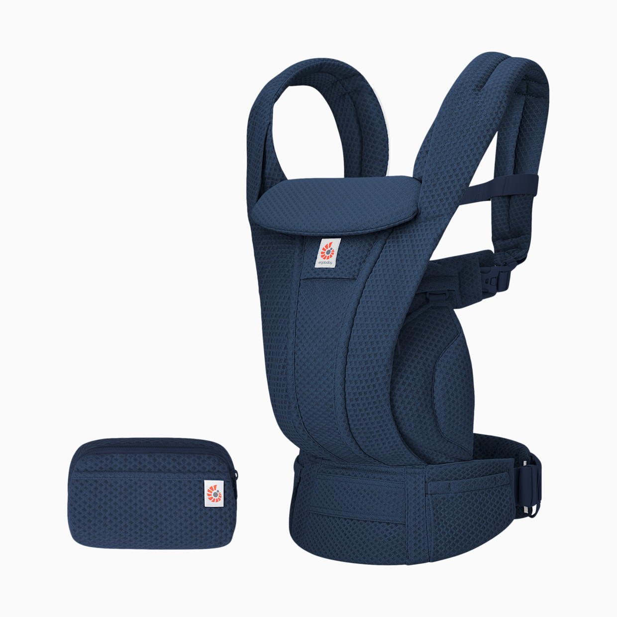 Ergobaby Omni Deluxe Carrier - Midnight Blue Mesh.