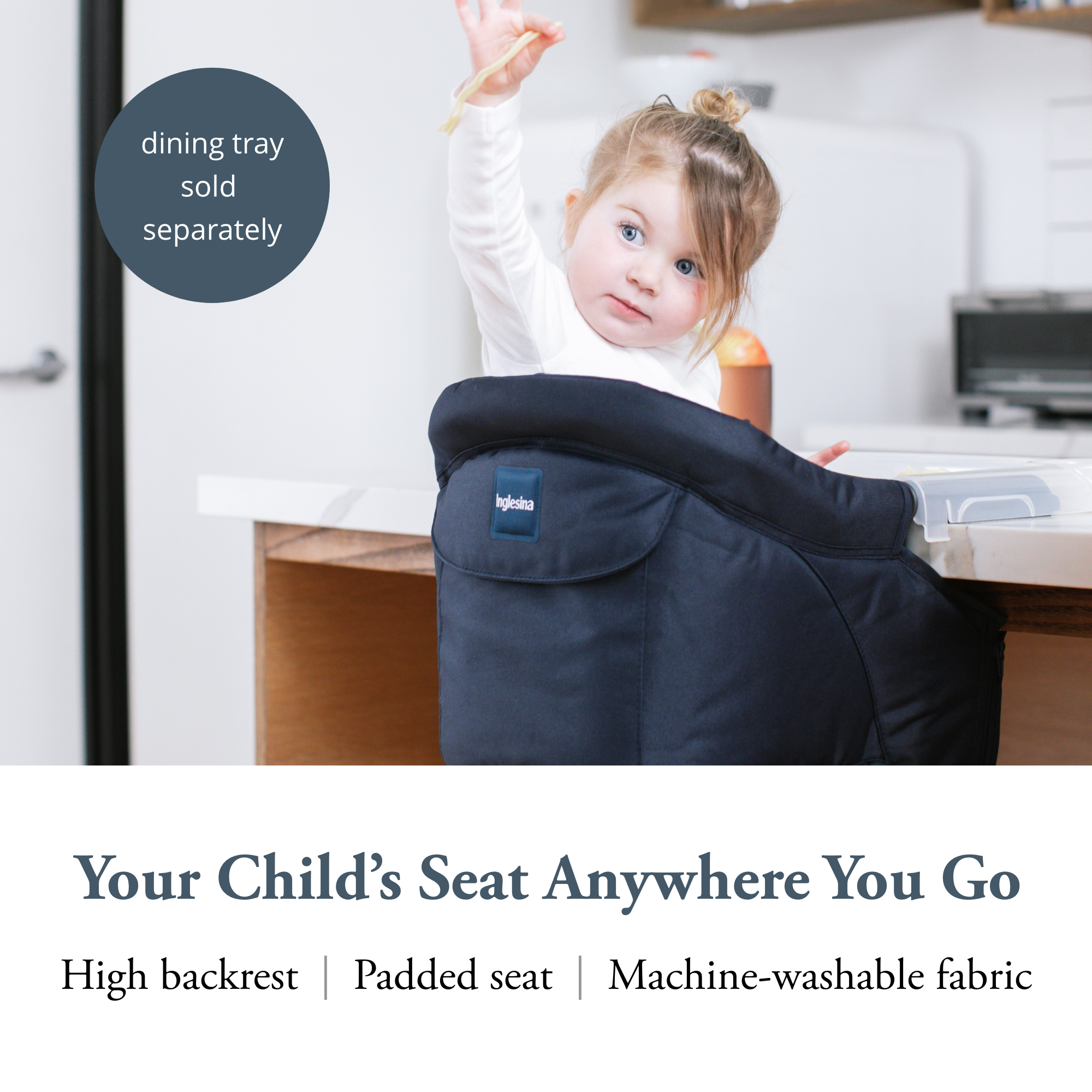 Inglesina Fast Table Chair - Navy.