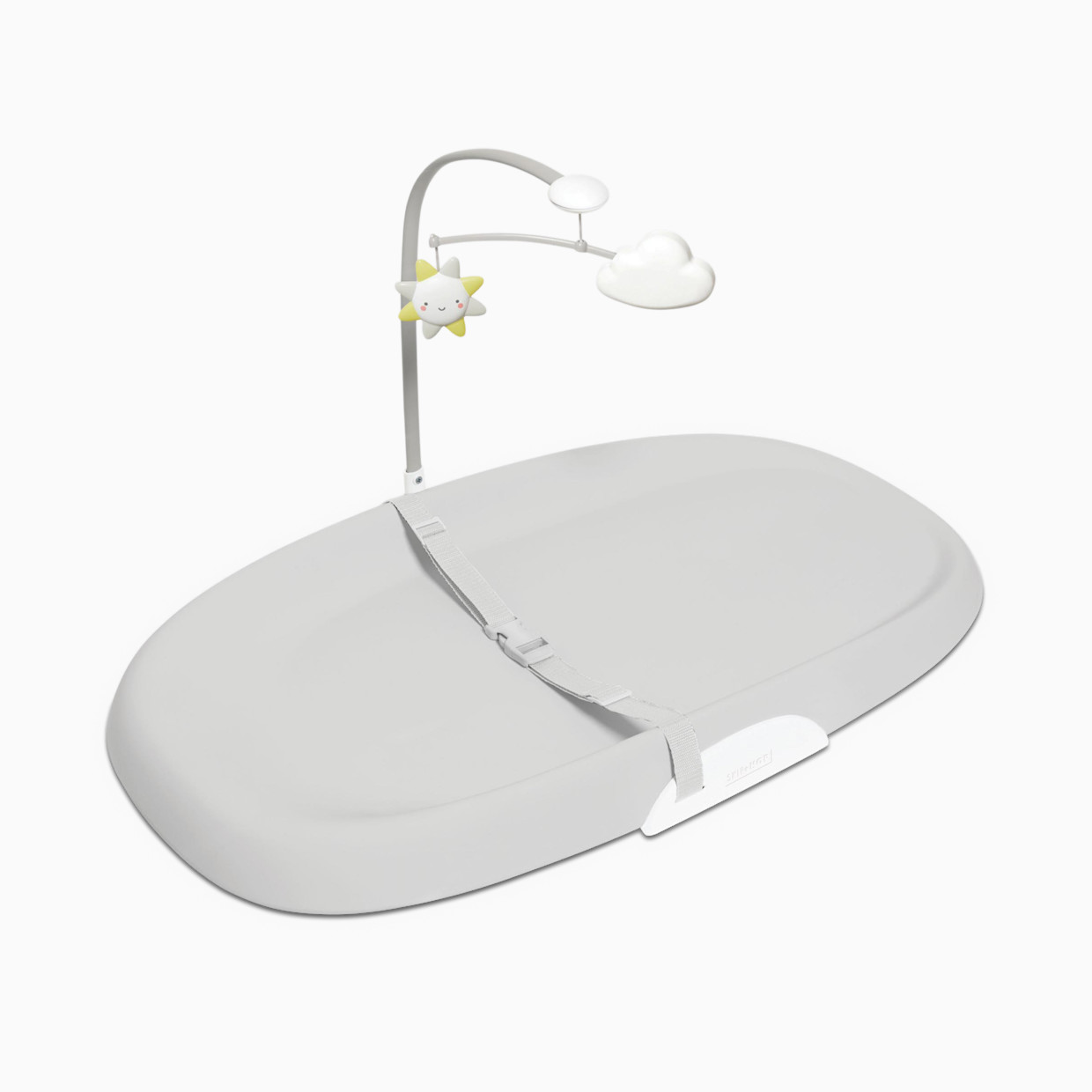 Skip Hop Nursery Style Wipe-Clean Changing Pad - Grey, 16" Width.