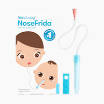 Frida Baby NoseFrida SnotSucker for Baby, Nasal Aspirator for Baby, Nose Sucker Nasal Aspirator for Allergy Relief + Congestion Relief, FSA/HSA Eligible