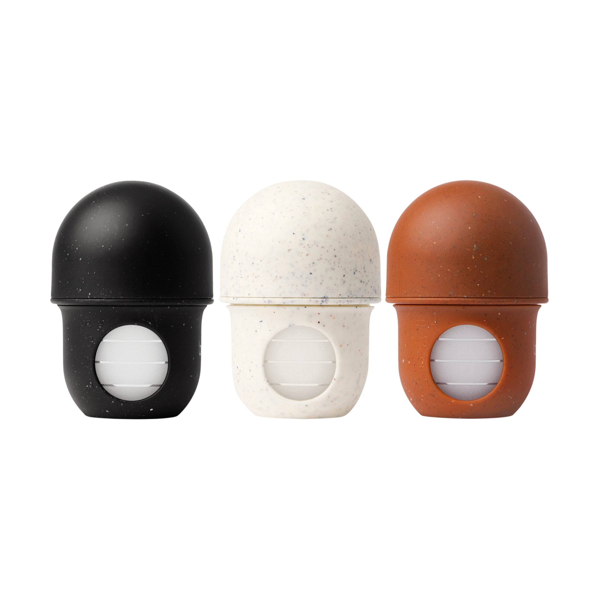 Boon NURSH Silicone Pouch Bottles - Speckle, 4 Oz.