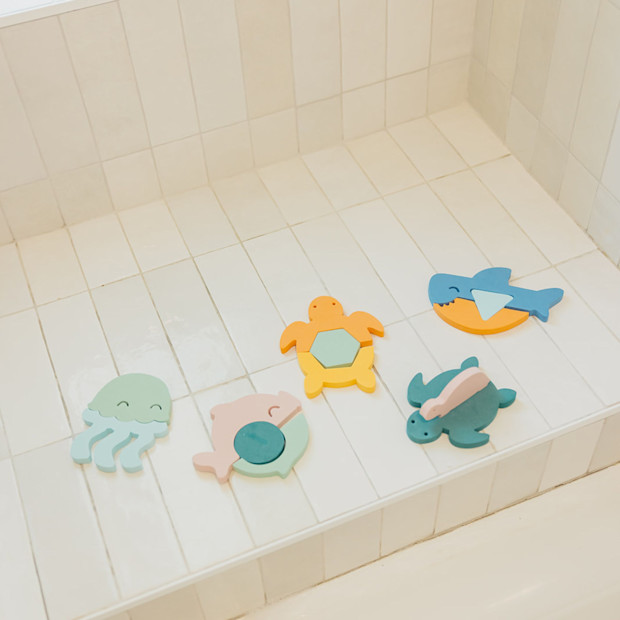 Copper Pearl Foam Bath Playset.
