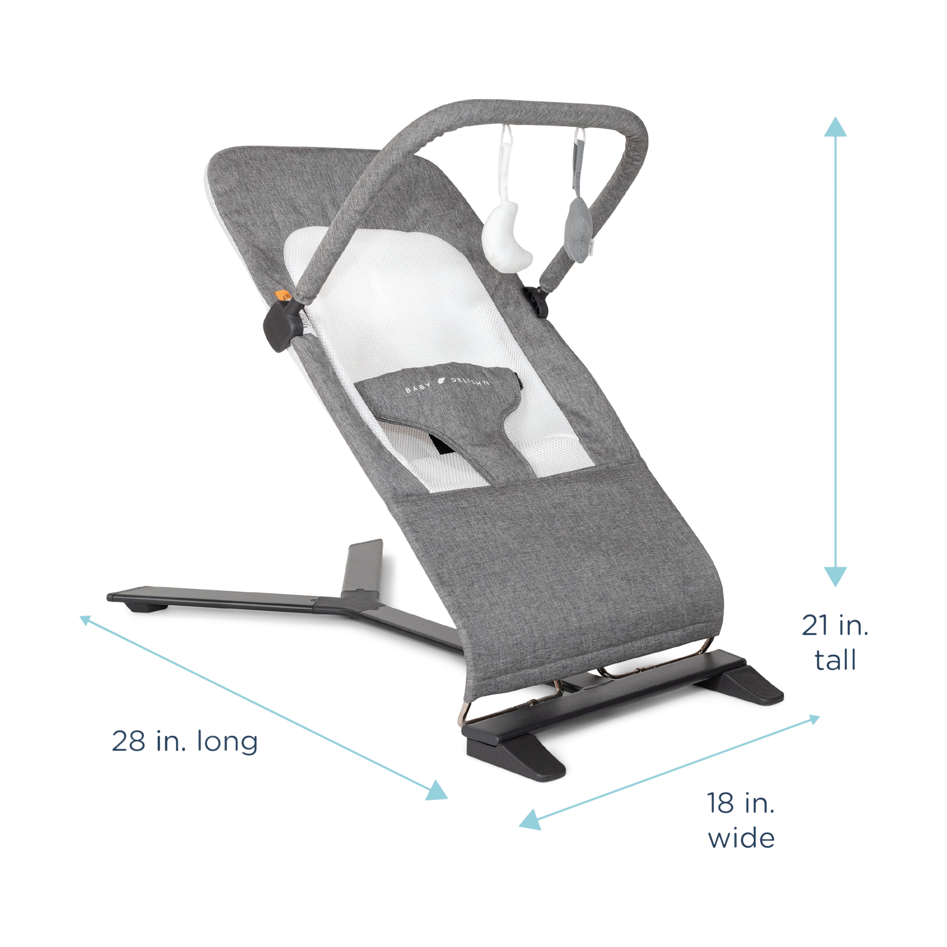 Baby Delight Alpine Deluxe Portable Bouncer.