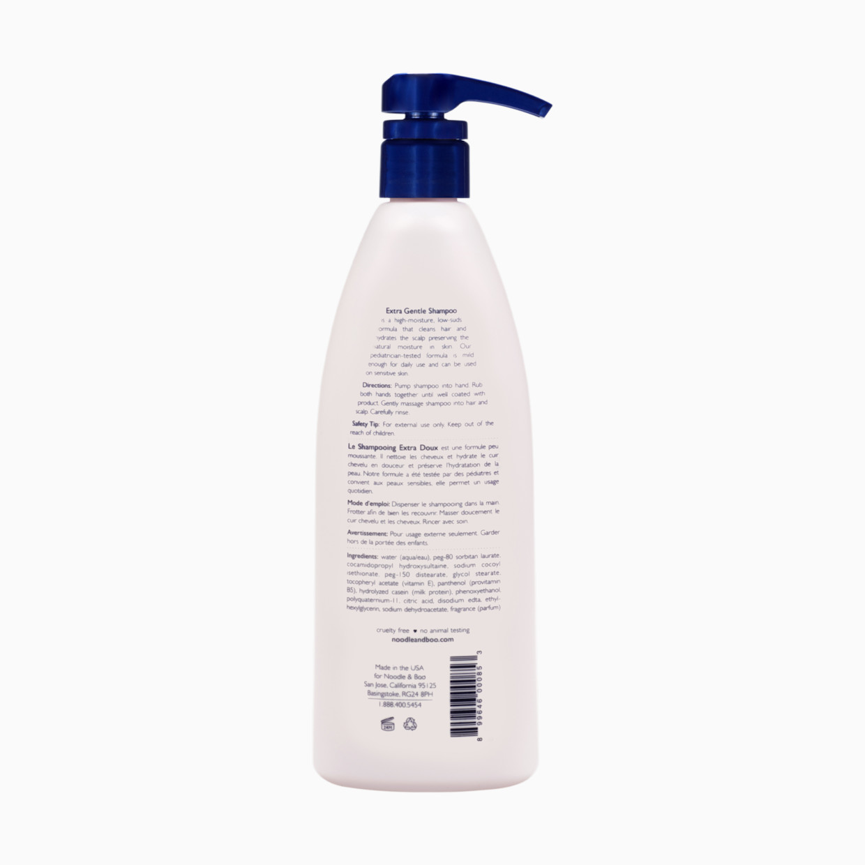 Noodle & Boo Extra Gentle Shampoo - Crème Douce, 16 Oz.