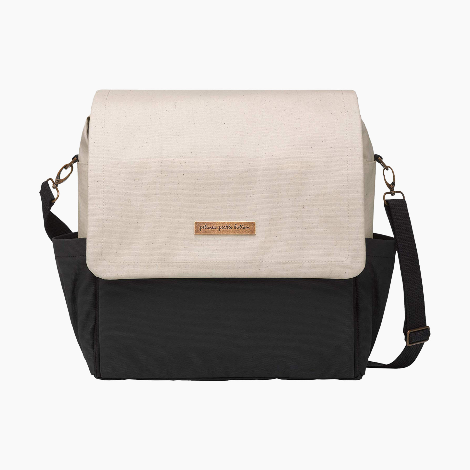 Petunia Pickle Bottom Boxy Backpack Diaper Bag - Sand Black