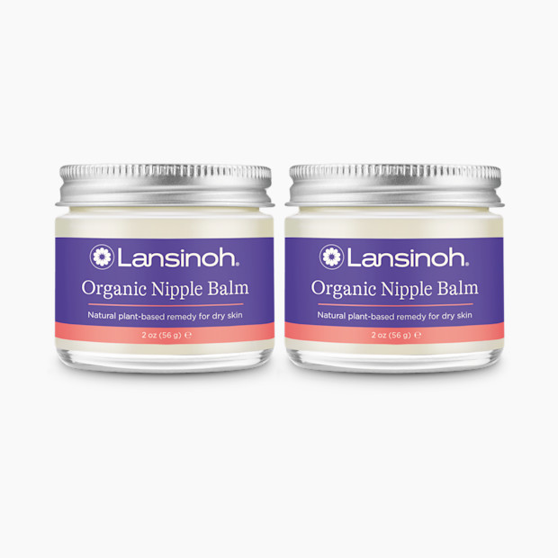 Lansinoh Organic Nipple Balm (2 Pack).