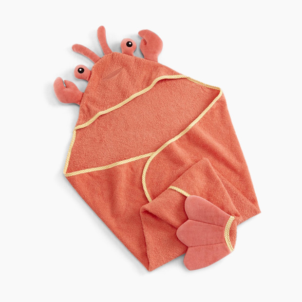 Baby Aspen "Lobster Laughs" Lobster Hooded Towel.